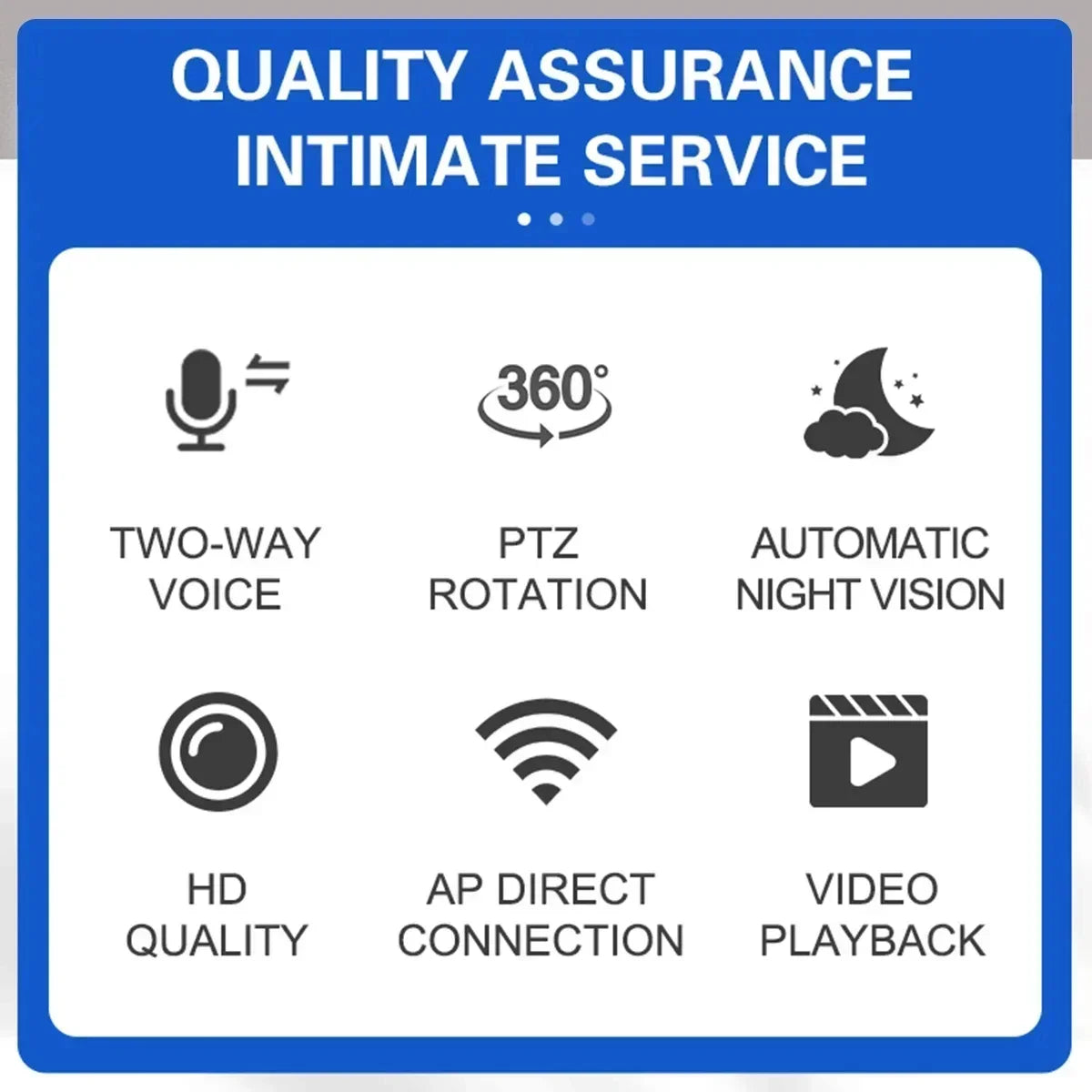 Wifi Camera Baby Monitor Surveillance 1080P CCTV HD Smart Night Vision Intelligent Tracking YsxLite APP Security Mini IP Camera