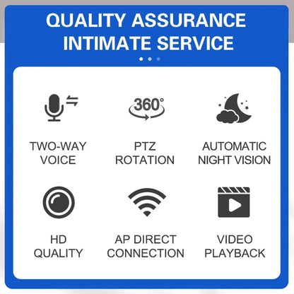 Wifi Camera Baby Monitor Surveillance 1080P CCTV HD Smart Night Vision Intelligent Tracking YsxLite APP Security Mini IP Camera