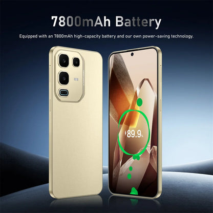 HOT NEW S26 Ultra 7.3HD 2025 HOT Global Edition Original Smart Dual Card 7800mAh Battery Android 15 Facial Recognition Function