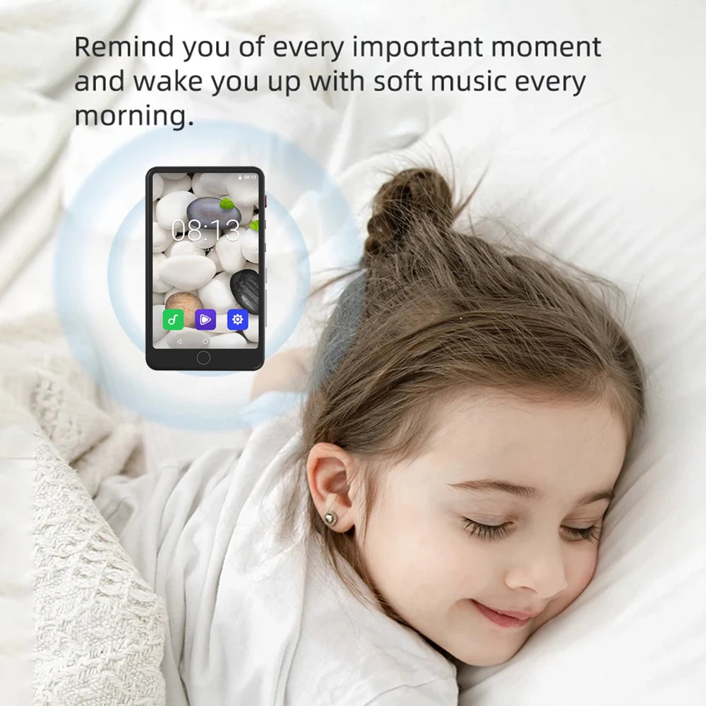 Camera Mp4 Player Bluetooth Wifi Android 16gb Touch Screen Hifi Music Voice Recorder Video Mp3 Player TF Card Speaker Free App