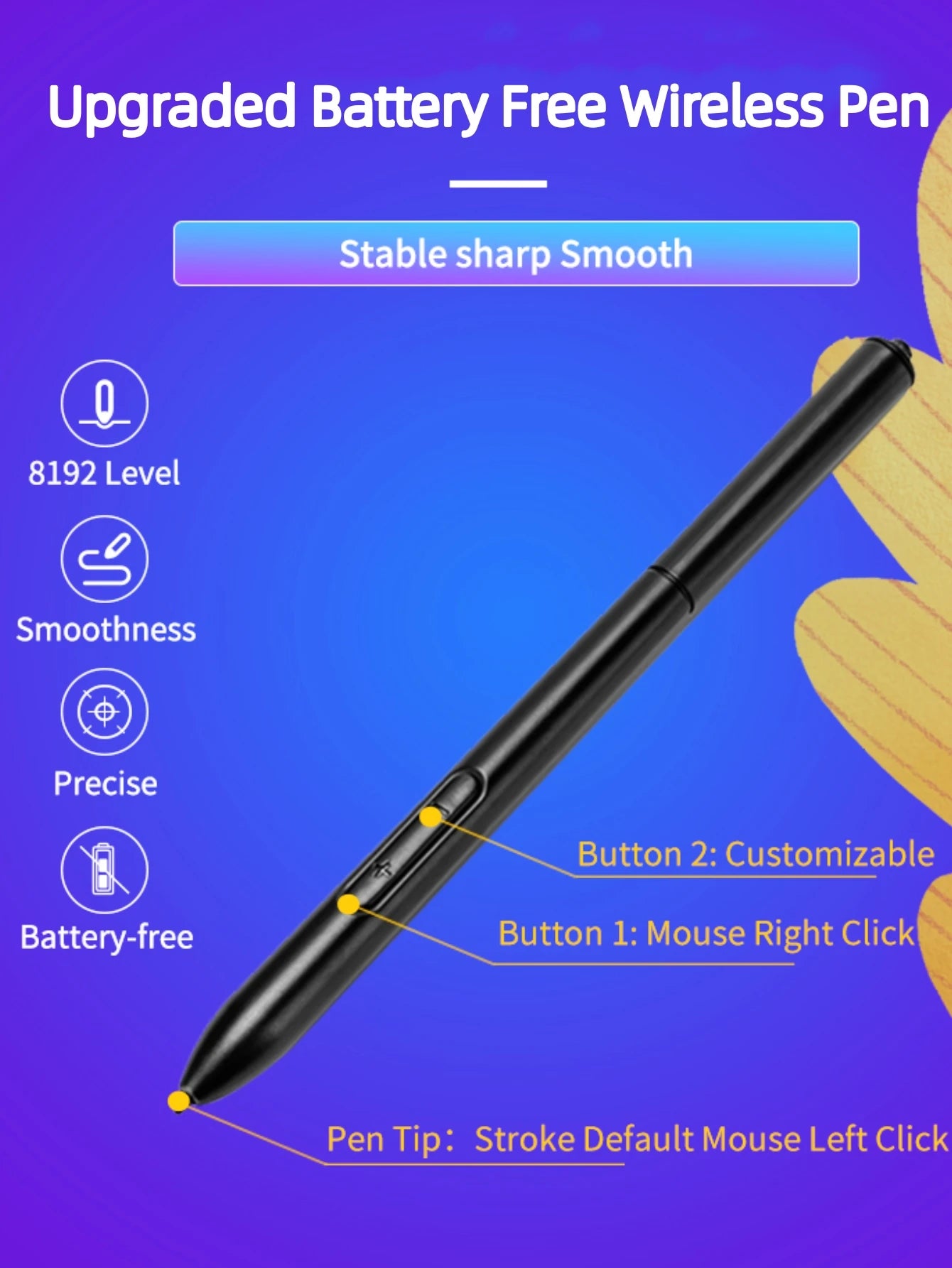 2025 Graphics Drawing Tablet Ultra-thin Art Creation Sketch Digital Tablet with Battery-free Stylus 8192 Levels Pressure