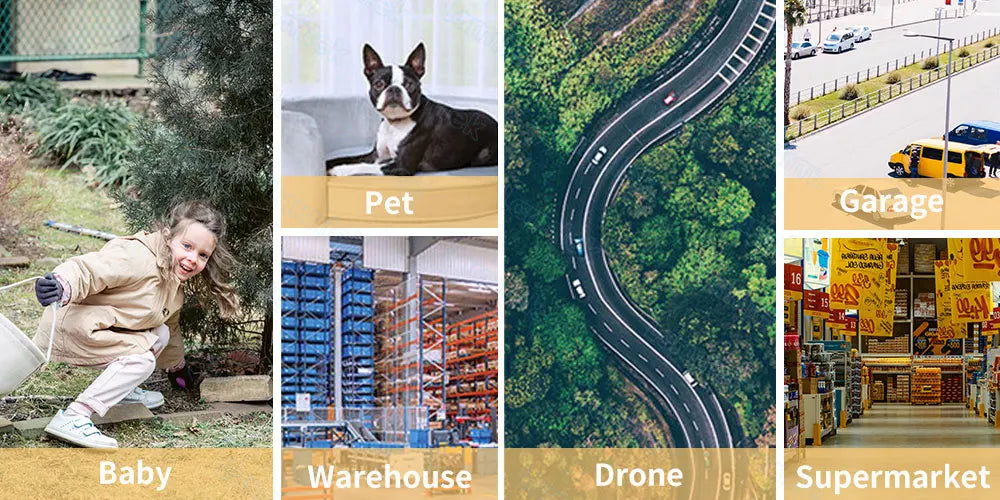 ICsee Security Camera 8MP 5MP WIFI Outdoor 4X Zoom Auto Tracking Security Protection Monitor Smart Home CCTV Video Surveillance