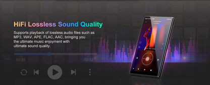 1080P Android 13.0 4.7-inch 96GB (64GB+32GB) MP3/MP4 player with Bluetooth and WiFi, up to 1TB